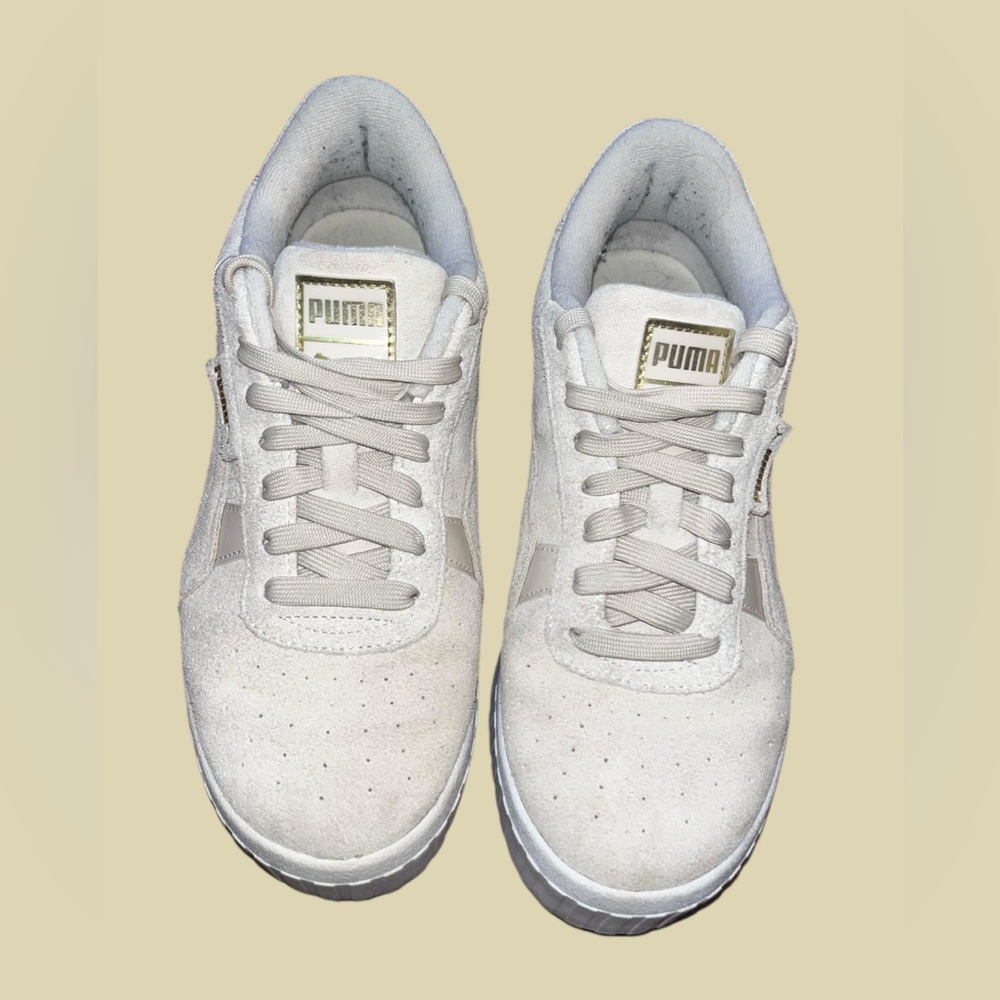 Puma Cali Wedge Tonal Sneakers - Picture 2 of 12